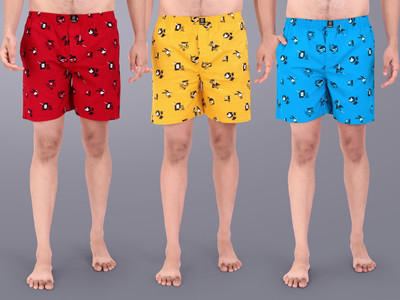 Octa Apparel Checkered Men Boxer