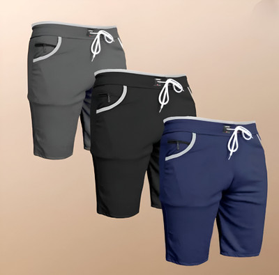 URBX Solid, Colorblock Men Boxer