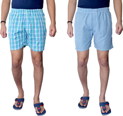 Kundan Checkered Men Boxer