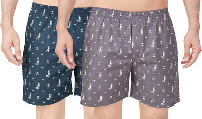 LURISE Printed Men Boxer