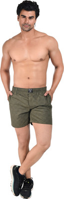 Digsel Cottons Self Design Men Boxer
