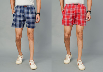 Loco Fashion Checkered Men Boxer