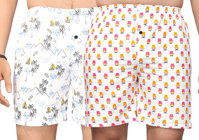 Plaincraft Enterprise Printed Men Boxer