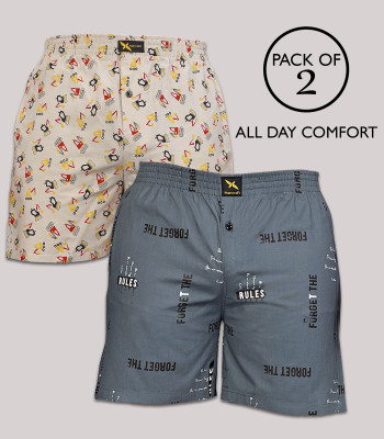 Plaincraft Enterprise Printed Men Boxer