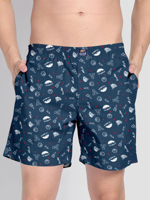 BRUCEWANE Printed Men Boxer