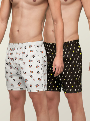 XYXX Remix IntelliEaze Super Combed Cotton Printed Printed Men Boxer