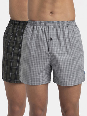 JOCKEY 8222 Checkered Men Boxer