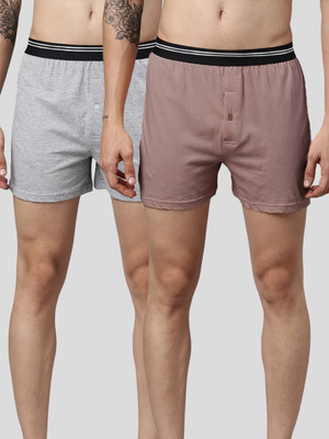 JOVEN Solid Men Boxer