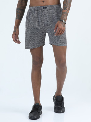 HETIERS Geometric Print Men Boxer