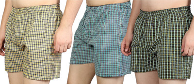 ZOBOY Checkered Men Boxer