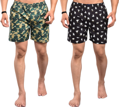 YOUFIT Printed Men Boxer