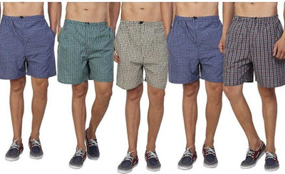 pajamakart Checkered Men Boxer