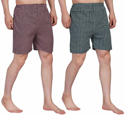 DIPTI RATHORE STORE Checkered Men Boxer