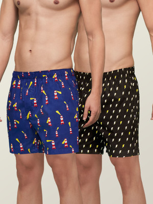 XYXX Remix IntelliEaze Super Combed Cotton Printed Printed Men Boxer