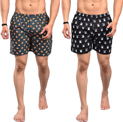 YOUFIT Printed Men Boxer