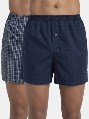 JOCKEY 8222 Checkered Men Boxer