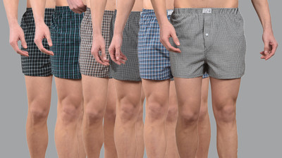 Dollar Checkered Men Boxer