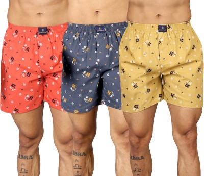 ELANHOOD Printed Men Boxer