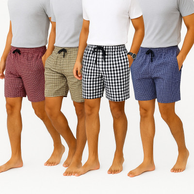 Belvine Checkered Men Boxer