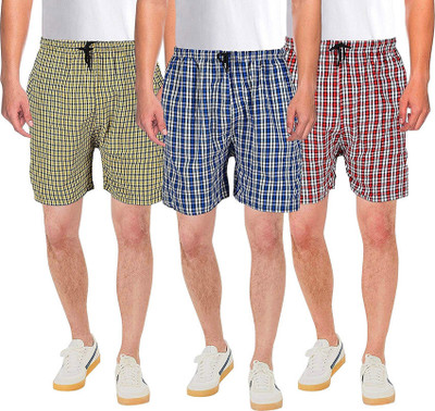 VASU Checkered Men Boxer