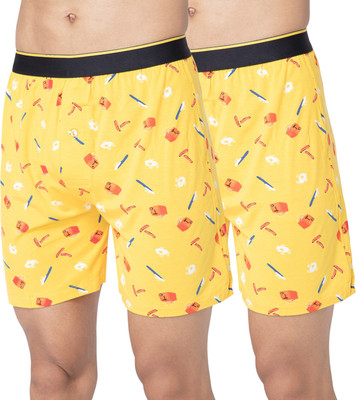 Bummer Micromodal Underwear Soft & Breathable Printed Men Boxer