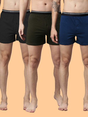 JOVEN Solid Men Boxer