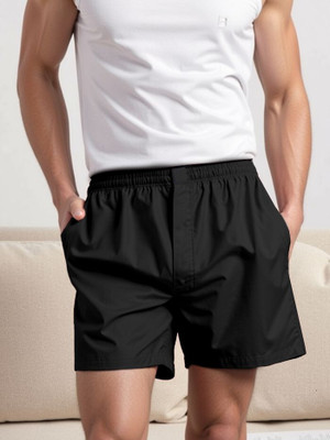 motards Solid Men Boxer