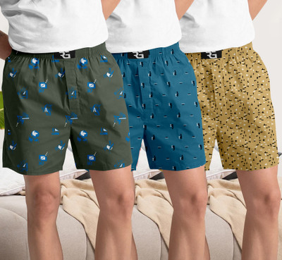 riglozi Self Design Men Boxer
