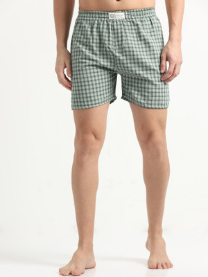HETIERS Checkered Men Boxer