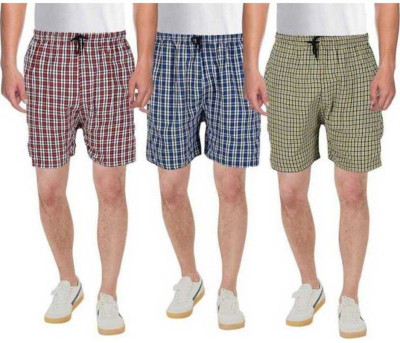 Meemaya Checkered Men Boxer