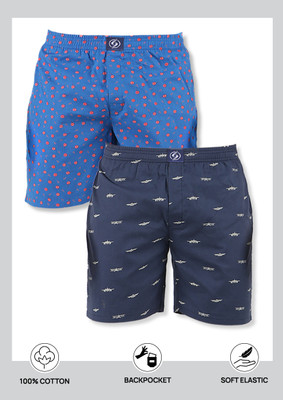 SUPERSQUAD Printed, Self Design Men Boxer