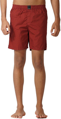 WOODBURN Geometric Print Men Boxer