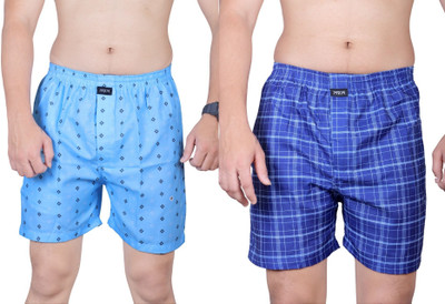 MVM Printed, Checkered Men Boxer