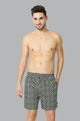 VAN HEUSEN Allover Print And Side Pocket Printed Men Boxer