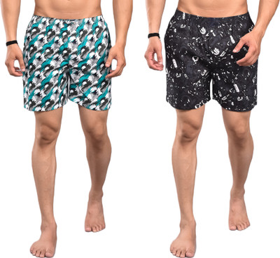 YOUFIT Printed Men Boxer