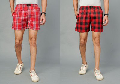 Loco Fashion Checkered Men Boxer
