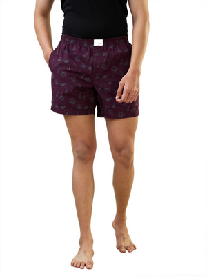 SLEEPZ BY RAYMOND Printed Men Boxer