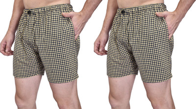 Ameena Store Checkered Men Boxer