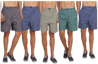 SS ENTERPRISE Checkered Men Boxer