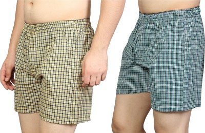 ZOBOY Checkered Men Boxer