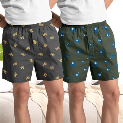 GLOBAL NOMAD Printed Men Boxer