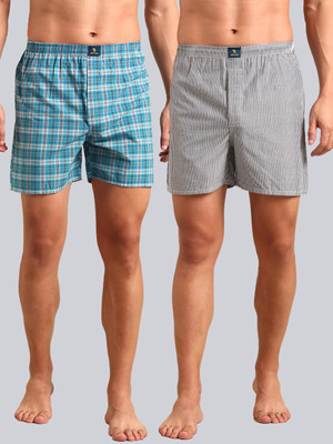 JOVEN Checkered Men Boxer
