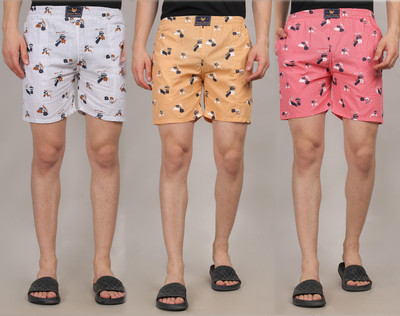 MASSIVE ENTERPRISES Printed Men Multicolor Boxer Shorts