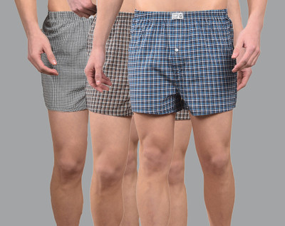 Dollar Checkered Men Boxer