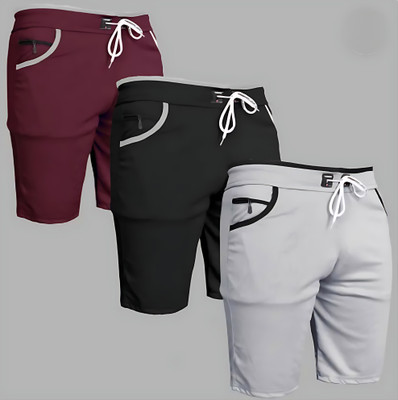 URBX Solid, Colorblock Men Boxer