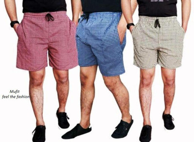 Mufit Checkered Men Boxer