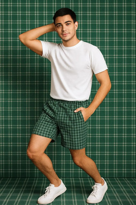 Eliq Checkered Men Boxer