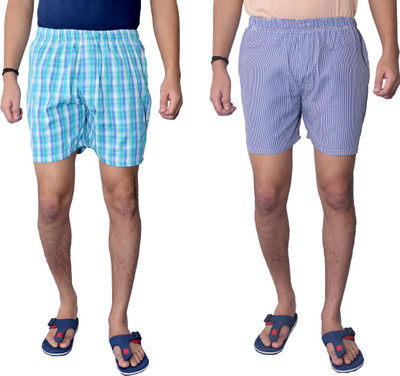 Kundan Checkered Men Boxer