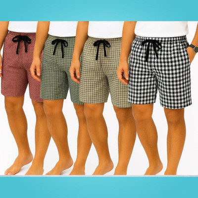 Belvine Checkered Men Boxer