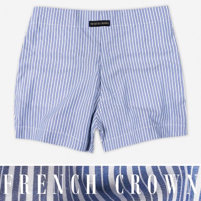 french crown Striped Men Boxer